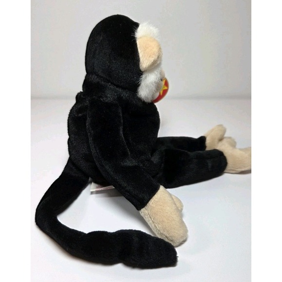 Ty Beanie Baby Retired Spider Monkey 1999 With Errors - Picture 5 of 9